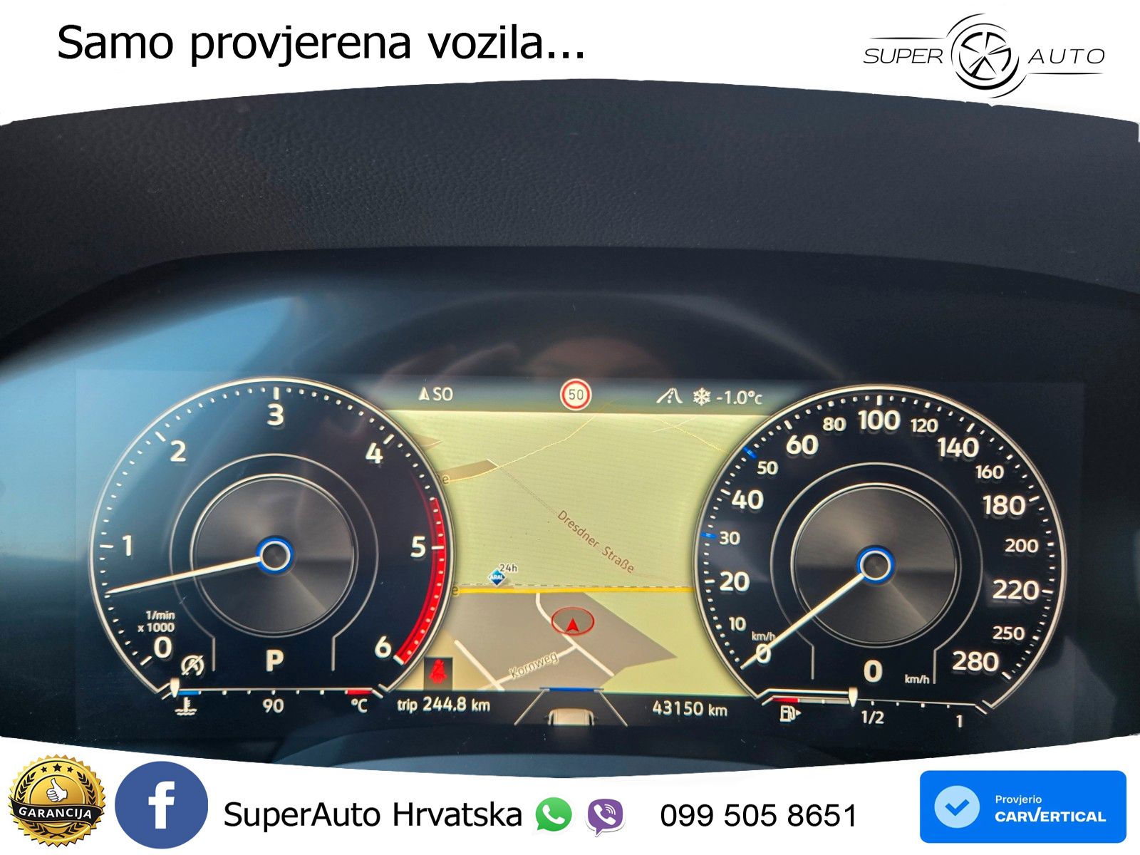 Volkswagen Touareg 3.0 V6 TDI (231 KS) 4MOTION Tiptronic R-Line ZRAČNI+ACC+4xGR SJED+KAM