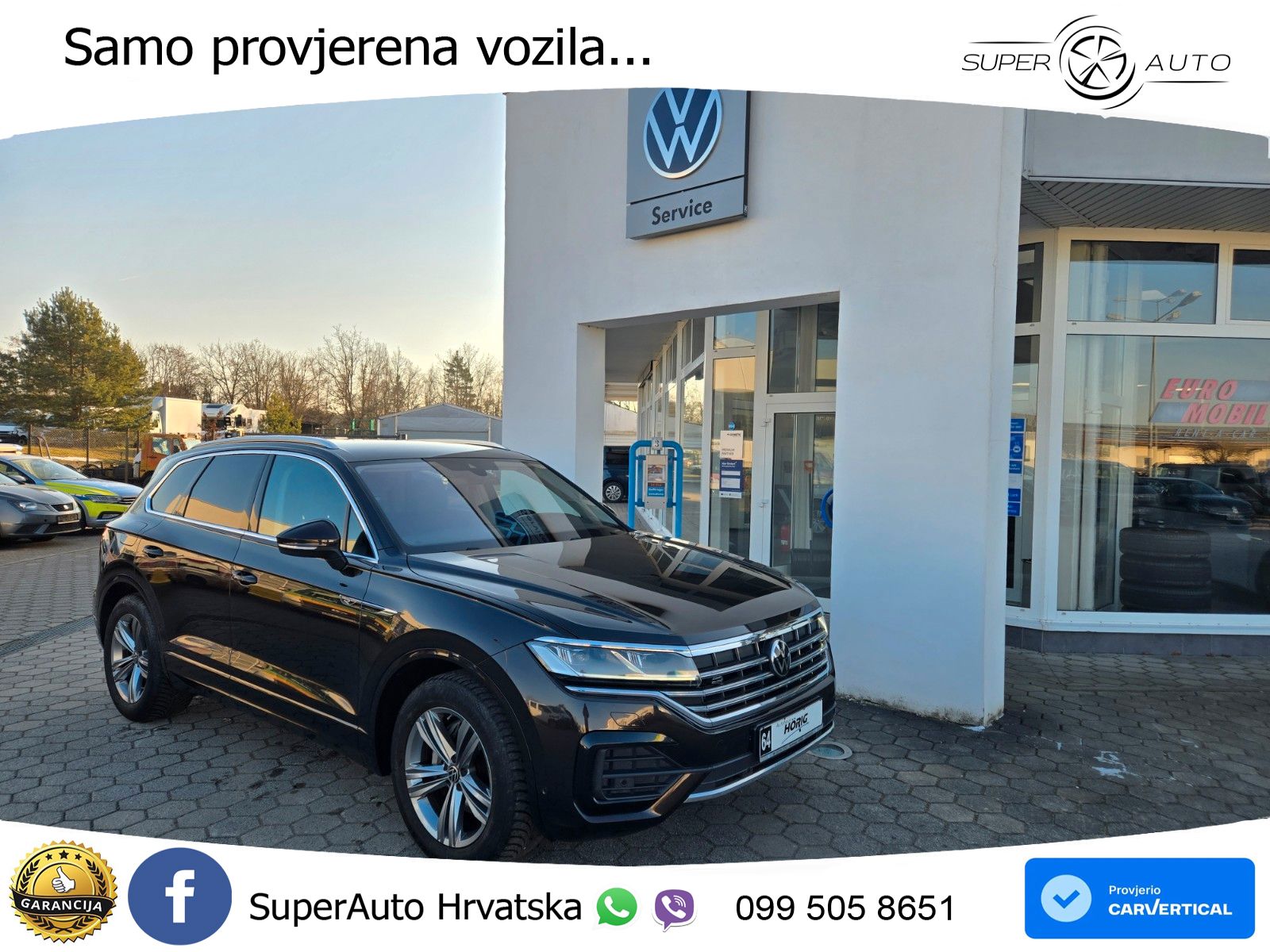 Volkswagen Touareg 3.0 V6 TDI (231 KS) 4MOTION Tiptronic R-Line ZRAČNI+ACC+4xGR SJED+KAM