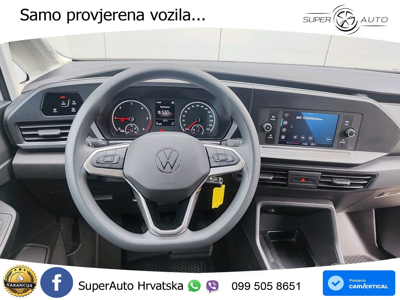 Volkswagen Caddy Cargo 2.0 TDI EcoProfi *PDC*KLIMA*ALLWETTE 102 KS