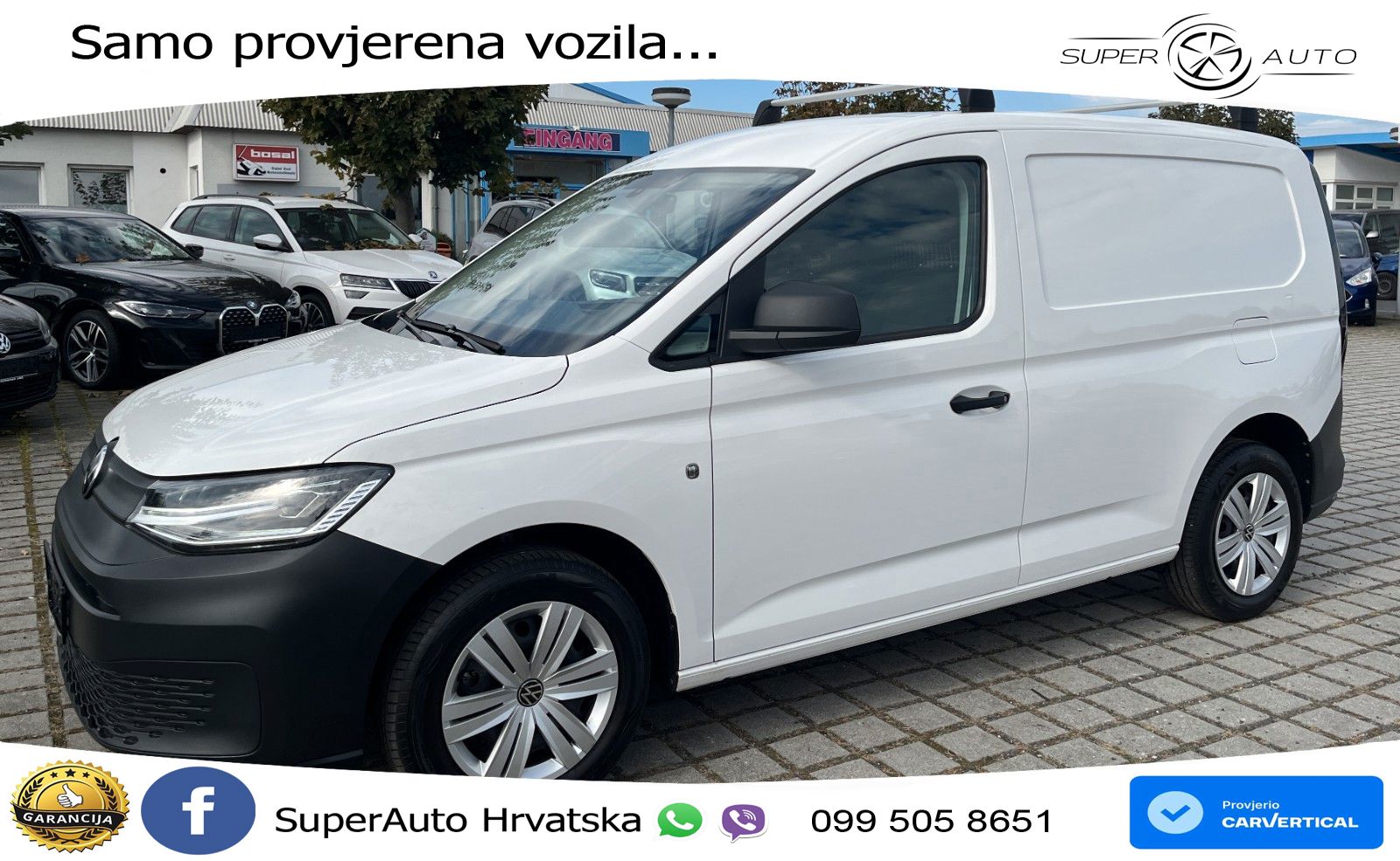Volkswagen Caddy Cargo 1-Hd. Aut.|Standhzg.|APP-C. 114 KS