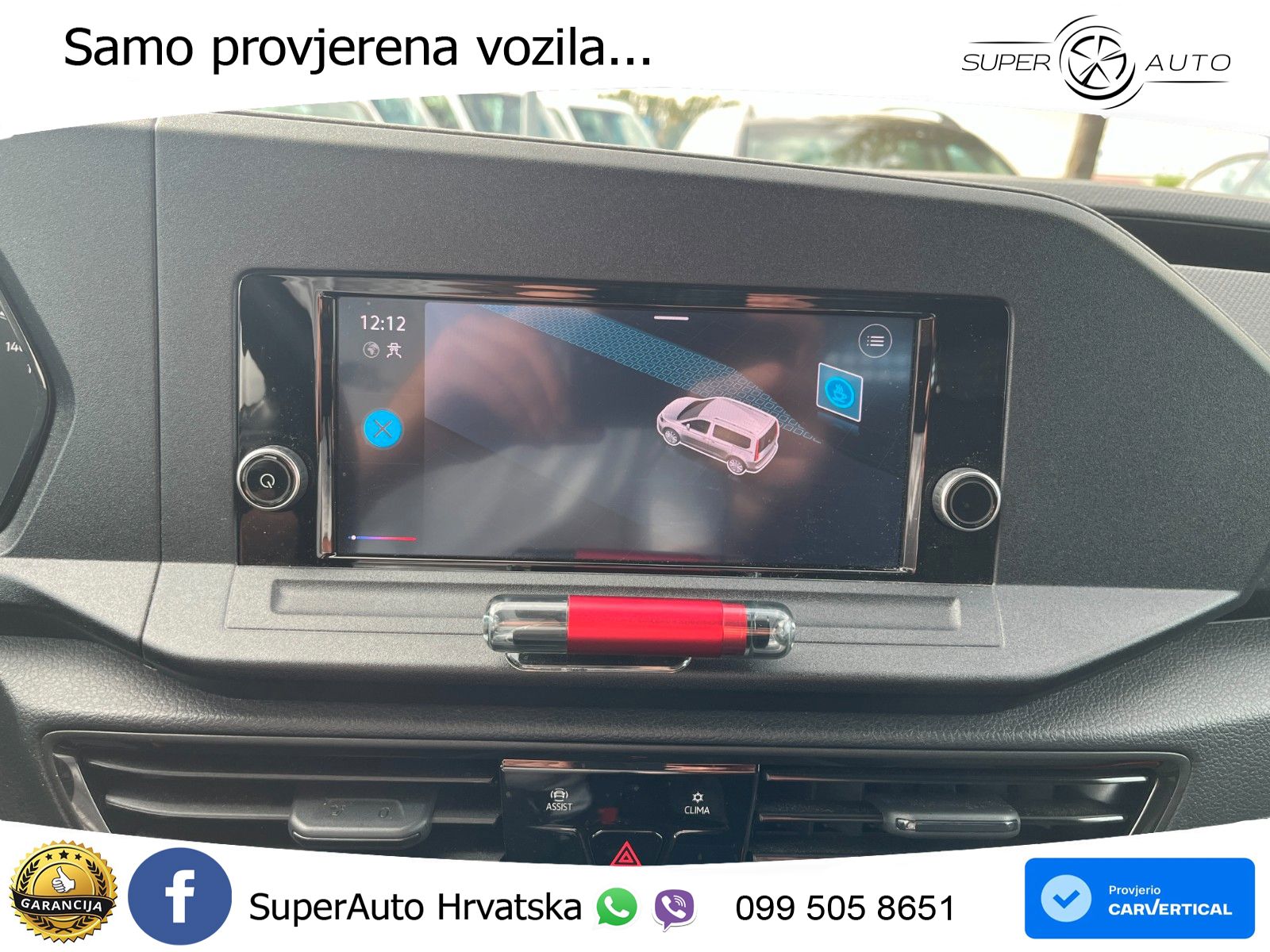 Volkswagen Caddy Cargo 1-Hd. Aut.|Standhzg.|APP-C. 114 KS