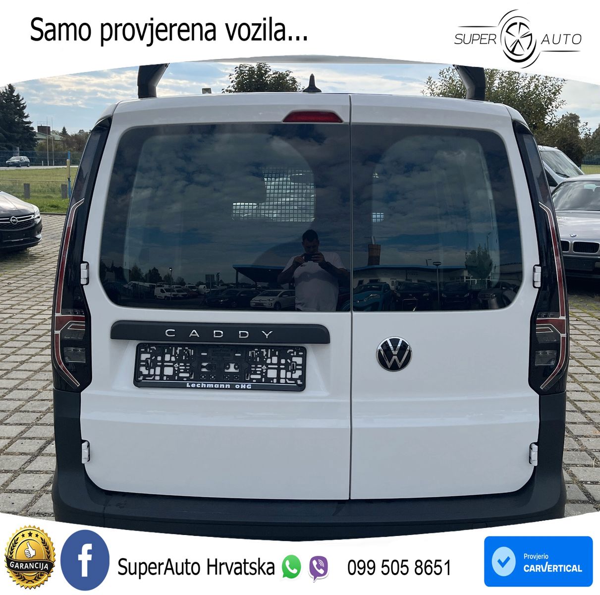 Volkswagen Caddy Cargo 1-Hd. Aut.|Standhzg.|APP-C. 114 KS