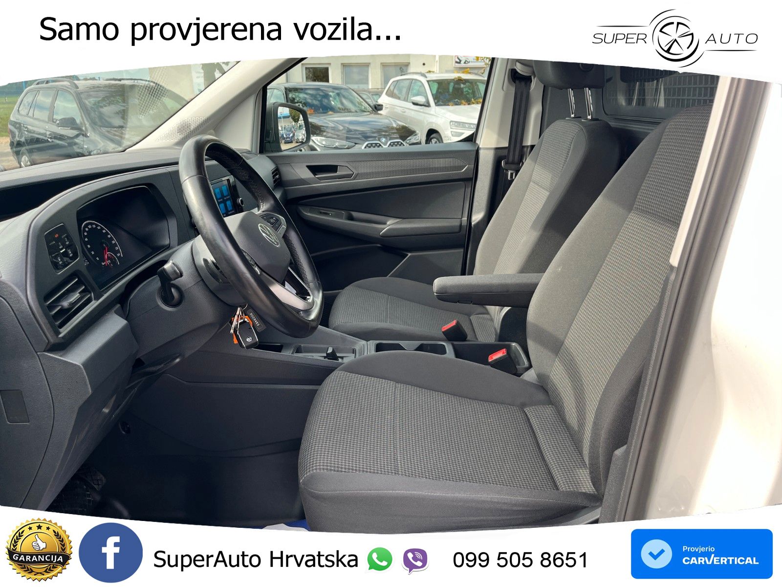 Volkswagen Caddy Cargo 1-Hd. Aut.|Standhzg.|APP-C. 114 KS