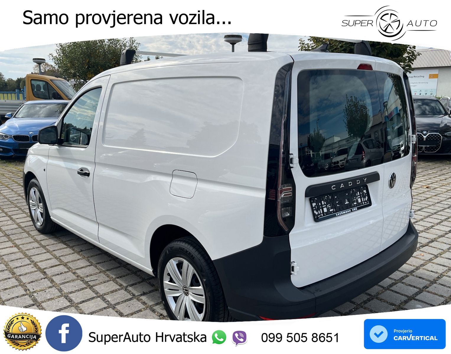 Volkswagen Caddy Cargo 1-Hd. Aut.|Standhzg.|APP-C. 114 KS