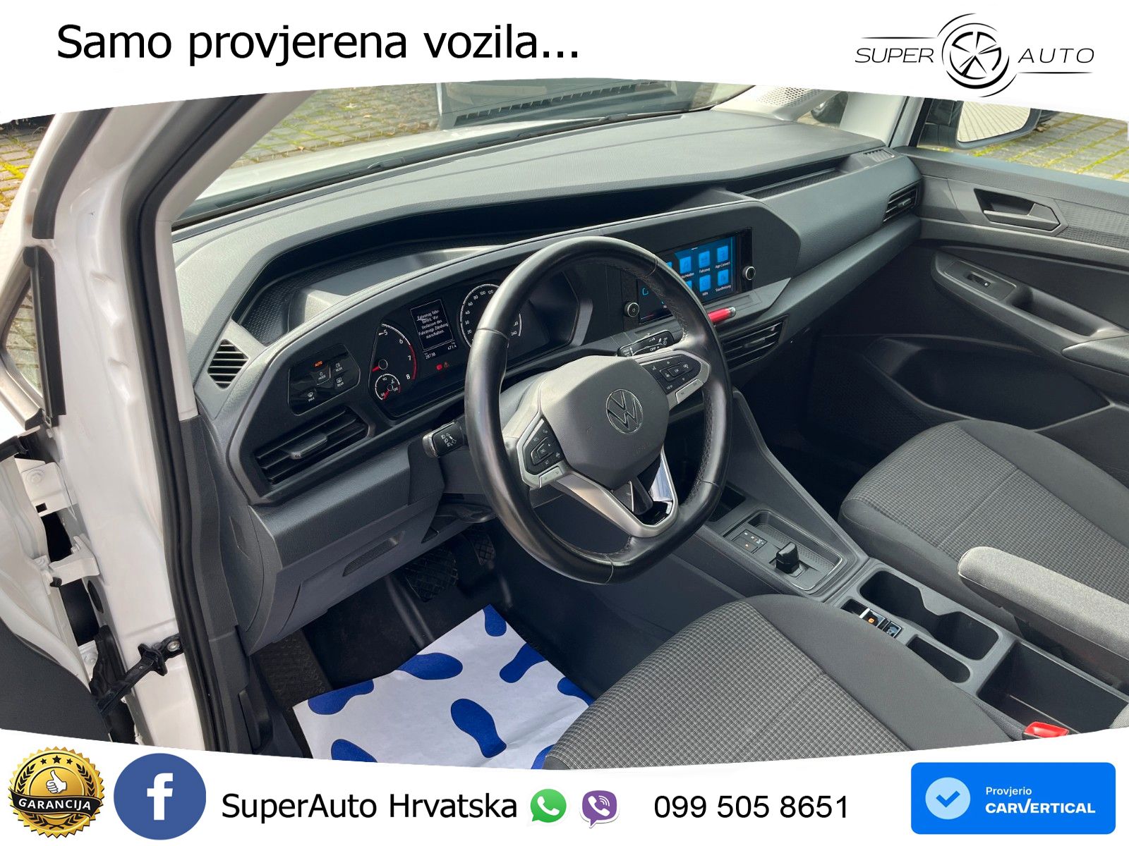 Volkswagen Caddy Cargo 1-Hd. Aut.|Standhzg.|APP-C. 114 KS