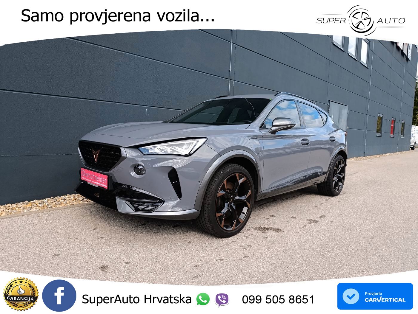 Cupra Formentor 1.4 TSI (245 KS) e-Hybrid DSG VZ LED+GR SJED+ACC
