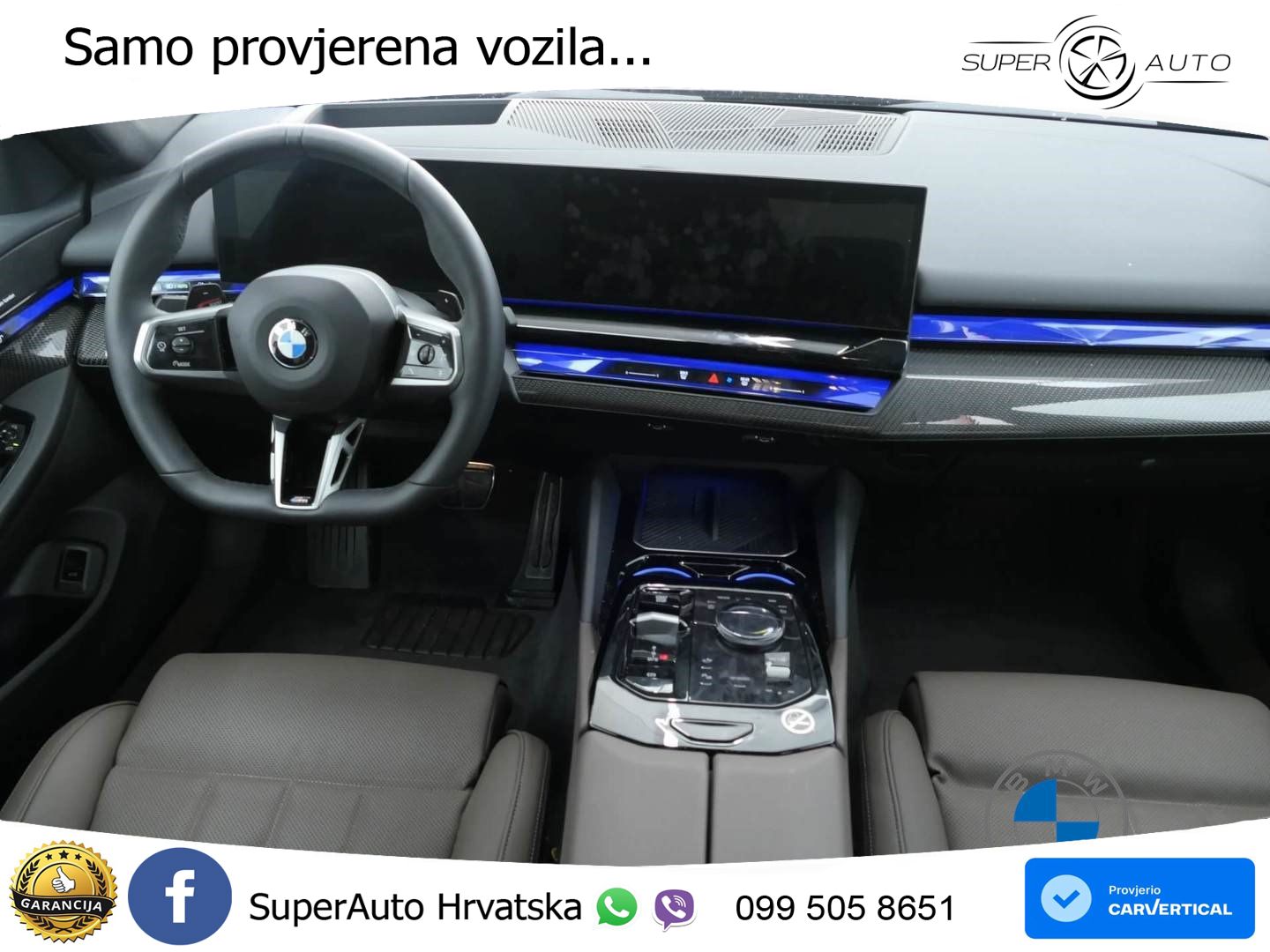 BMW 520d (197 KS) Steptronic M Sport LED+GR SJED+ACC