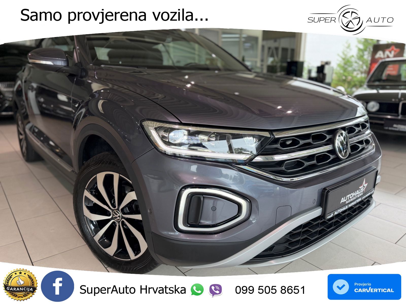 Volkswagen T-Roc I 1.5 TSI (150 KS) LED+GR SJED+ACC