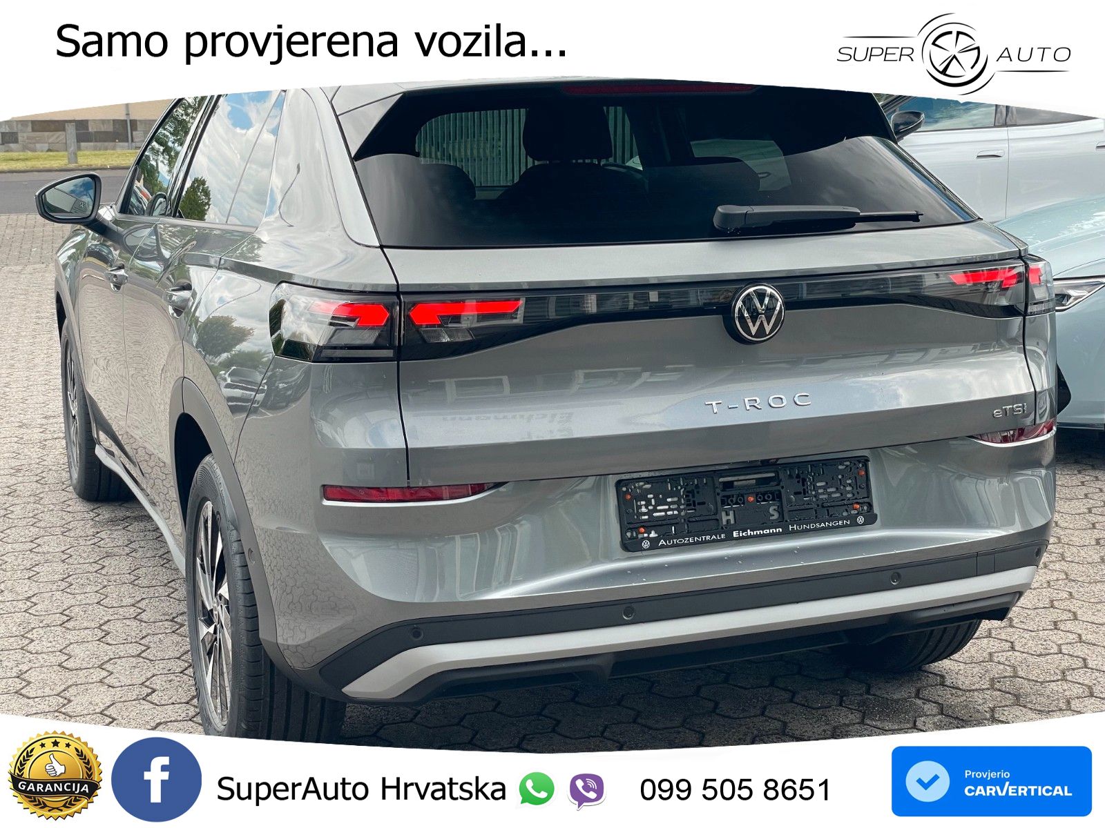 Volkswagen T-Roc II 1.5 eTSI (150 KS)  DSG LED+GR SJED+ACC