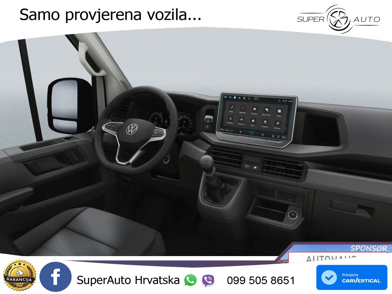 Volkswagen Crafter 35 L3H3 3S Temp Kam AppCo UVP-44%* 140 KS