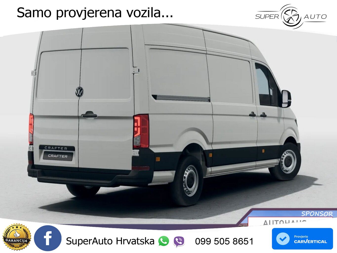 Volkswagen Crafter 35 L3H3 3S Temp Kam AppCo UVP-44%* 140 KS