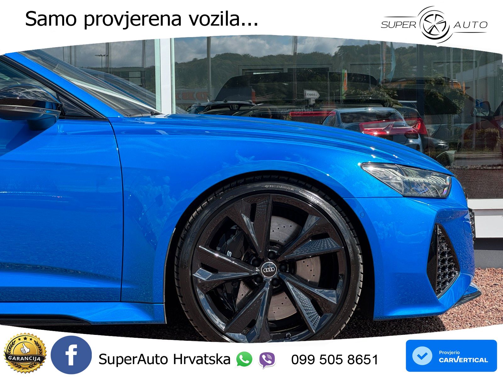 Audi RS6 Avant 4.0 TFSI V8 (600 KS) quattro Tiptronic LED+GR SJED+ACC