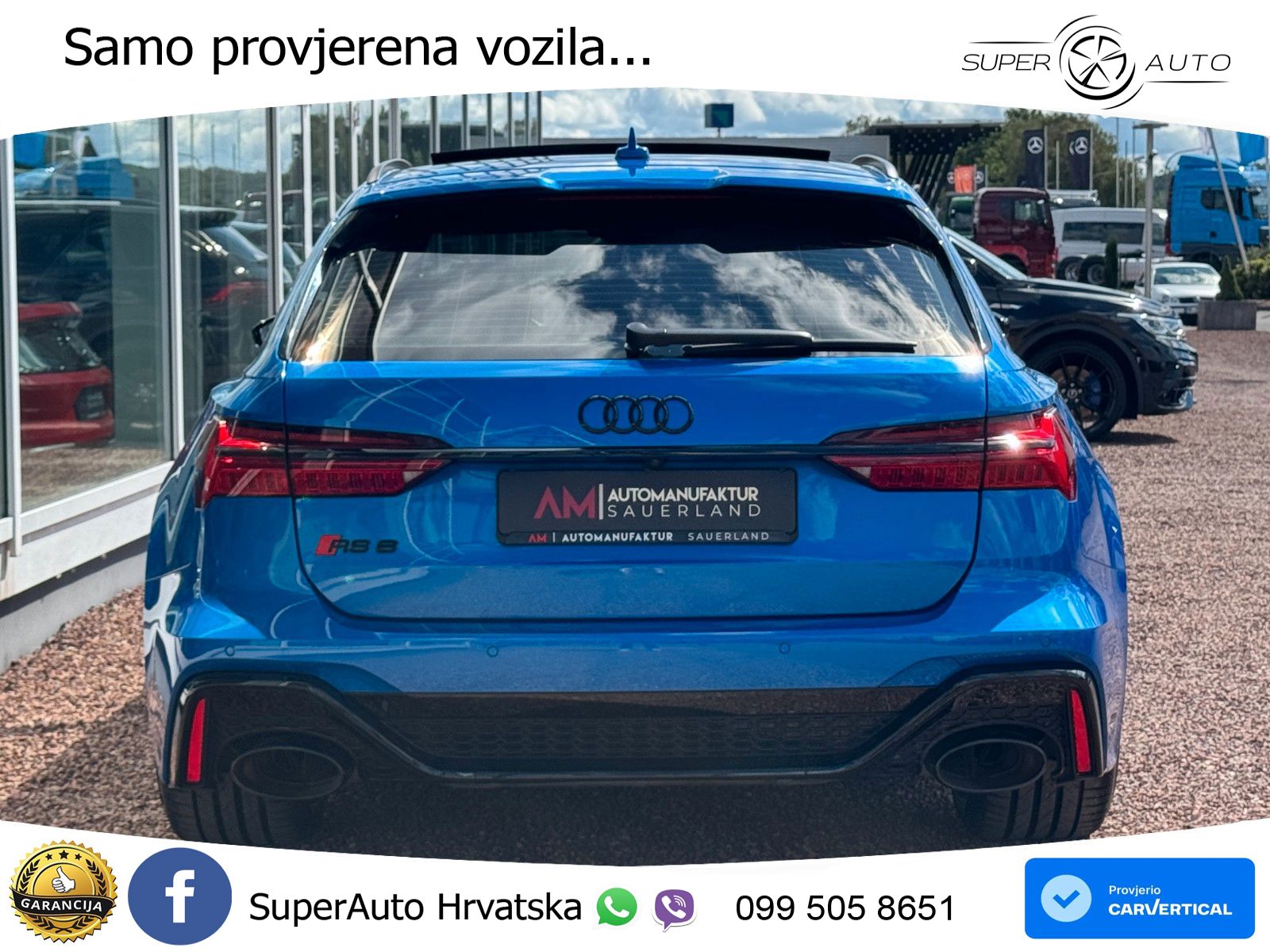 Audi RS6 Avant 4.0 TFSI V8 (600 KS) quattro Tiptronic LED+GR SJED+ACC