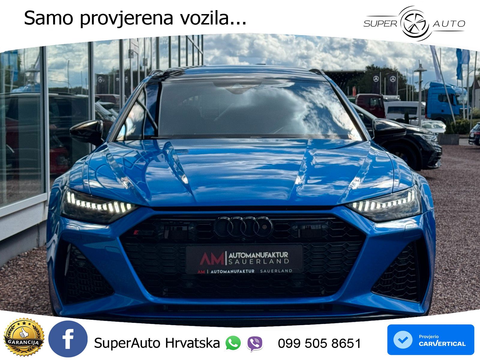 Audi RS6 Avant 4.0 TFSI V8 (600 KS) quattro Tiptronic LED+GR SJED+ACC