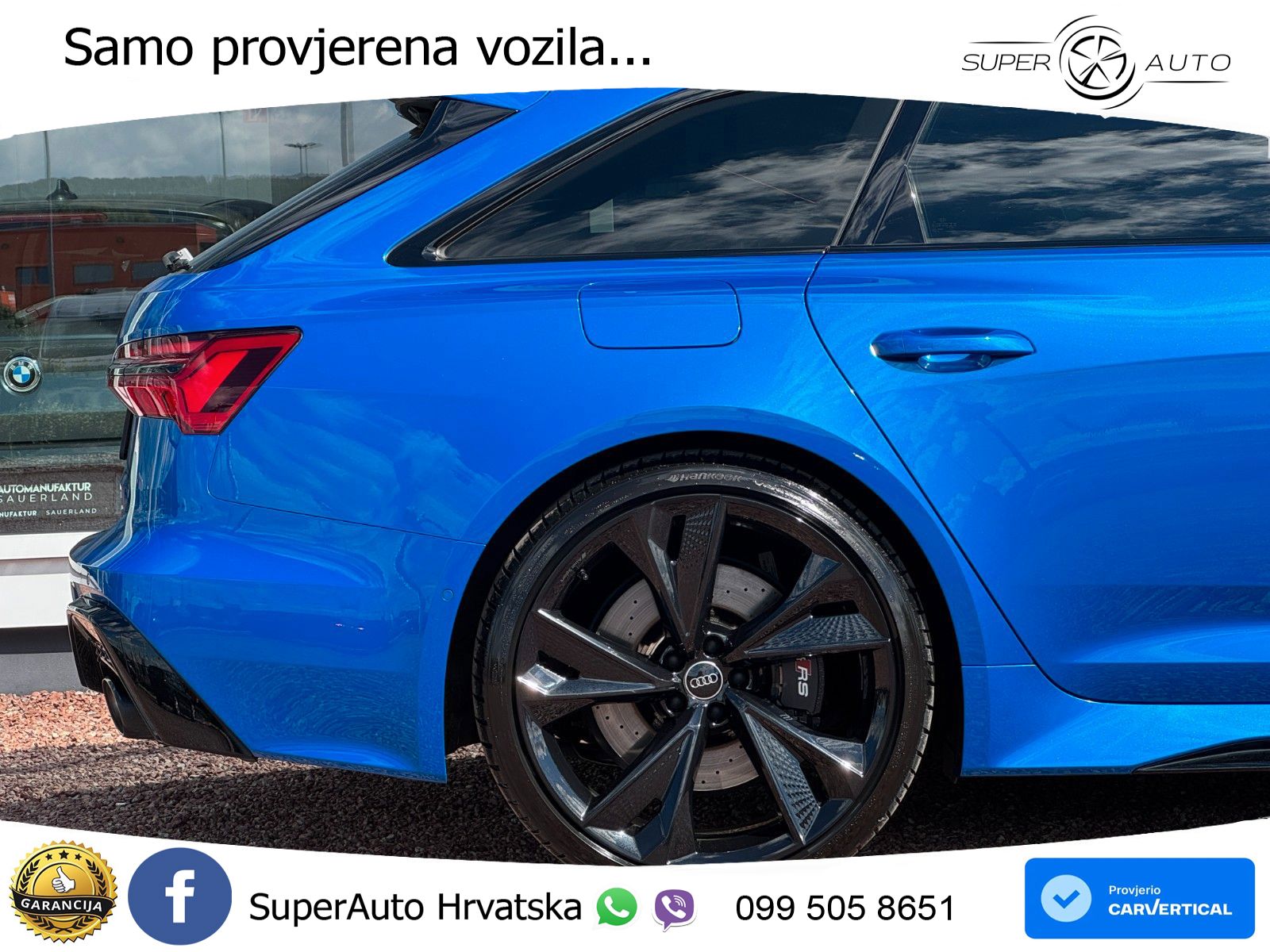Audi RS6 Avant 4.0 TFSI V8 (600 KS) quattro Tiptronic LED+GR SJED+ACC