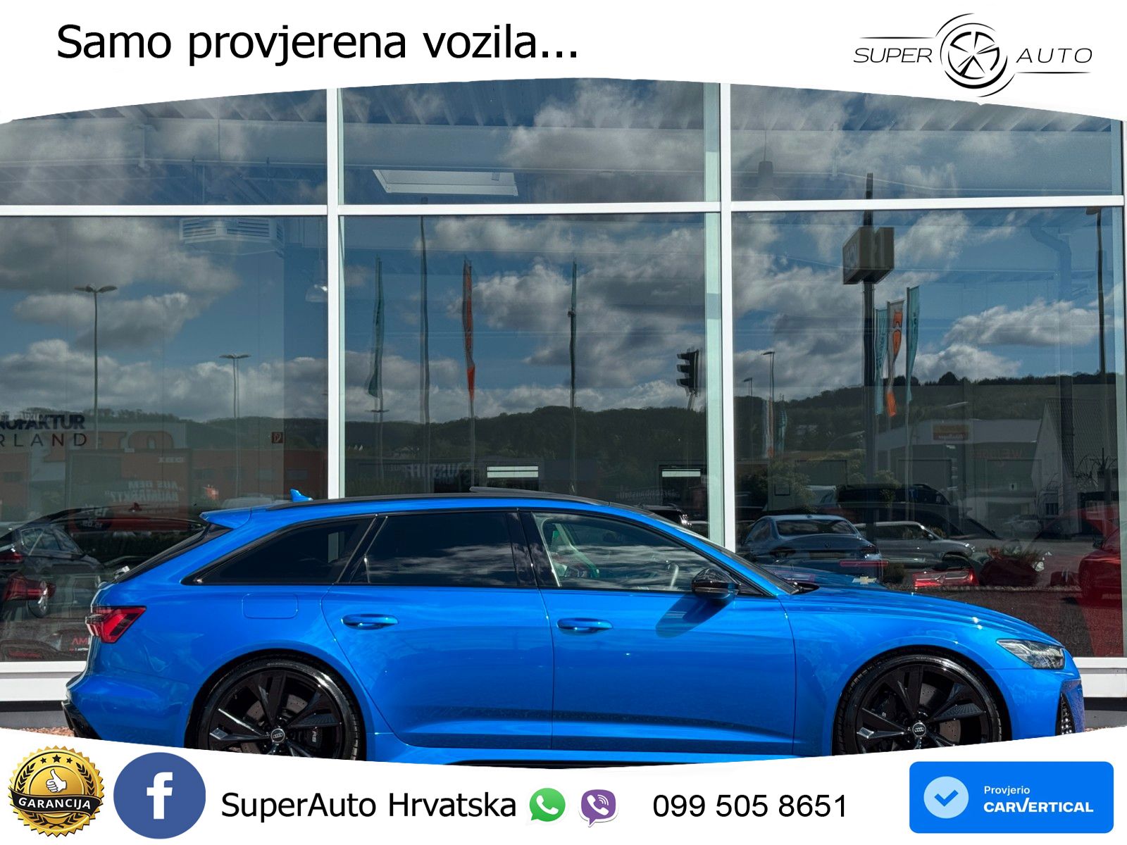 Audi RS6 Avant 4.0 TFSI V8 (600 KS) quattro Tiptronic LED+GR SJED+ACC