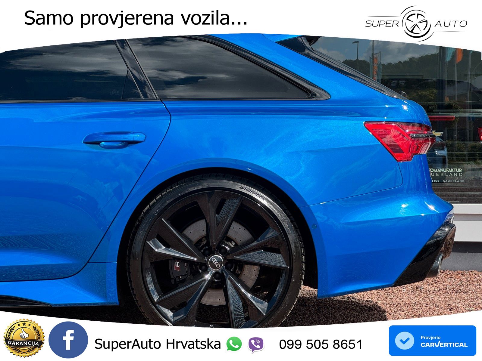 Audi RS6 Avant 4.0 TFSI V8 (600 KS) quattro Tiptronic LED+GR SJED+ACC