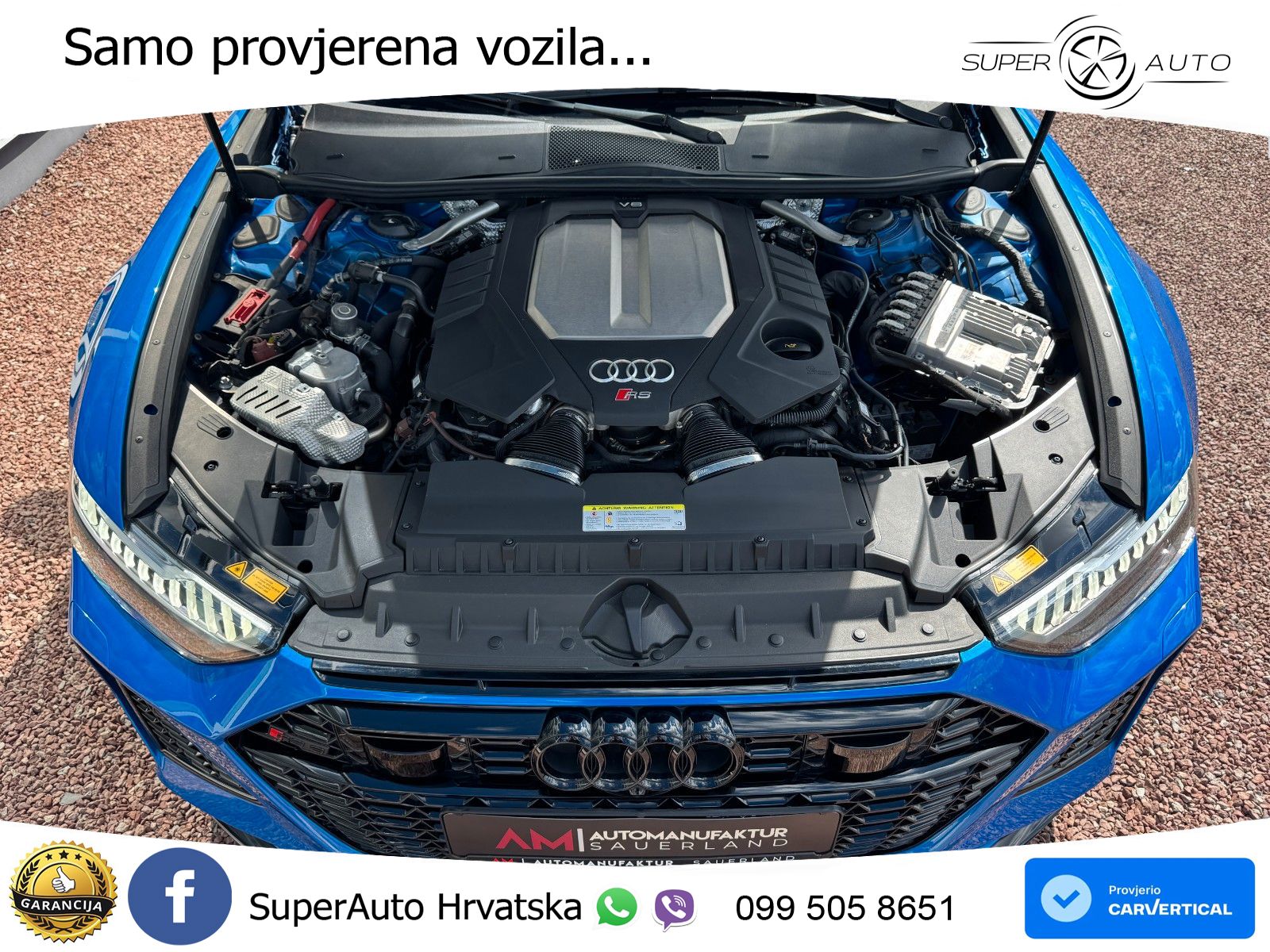 Audi RS6 Avant 4.0 TFSI V8 (600 KS) quattro Tiptronic LED+GR SJED+ACC