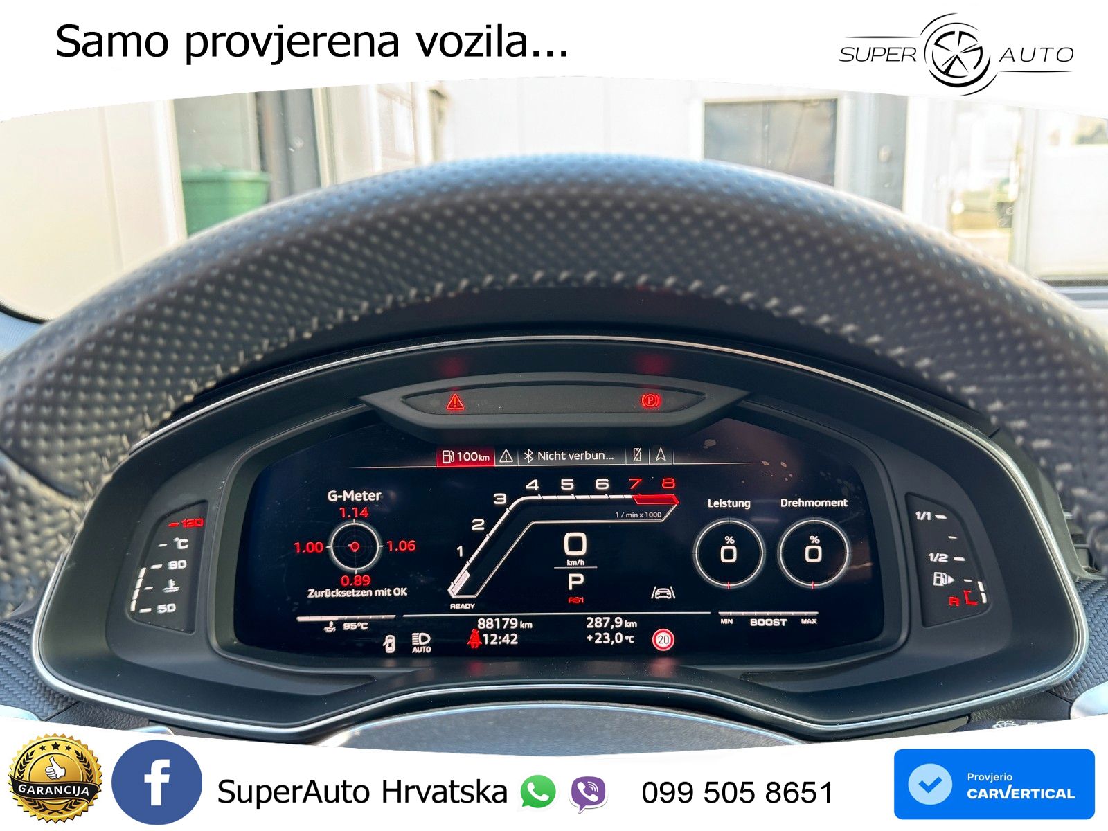 Audi RS6 Avant 4.0 TFSI V8 (600 KS) quattro Tiptronic LED+GR SJED+ACC