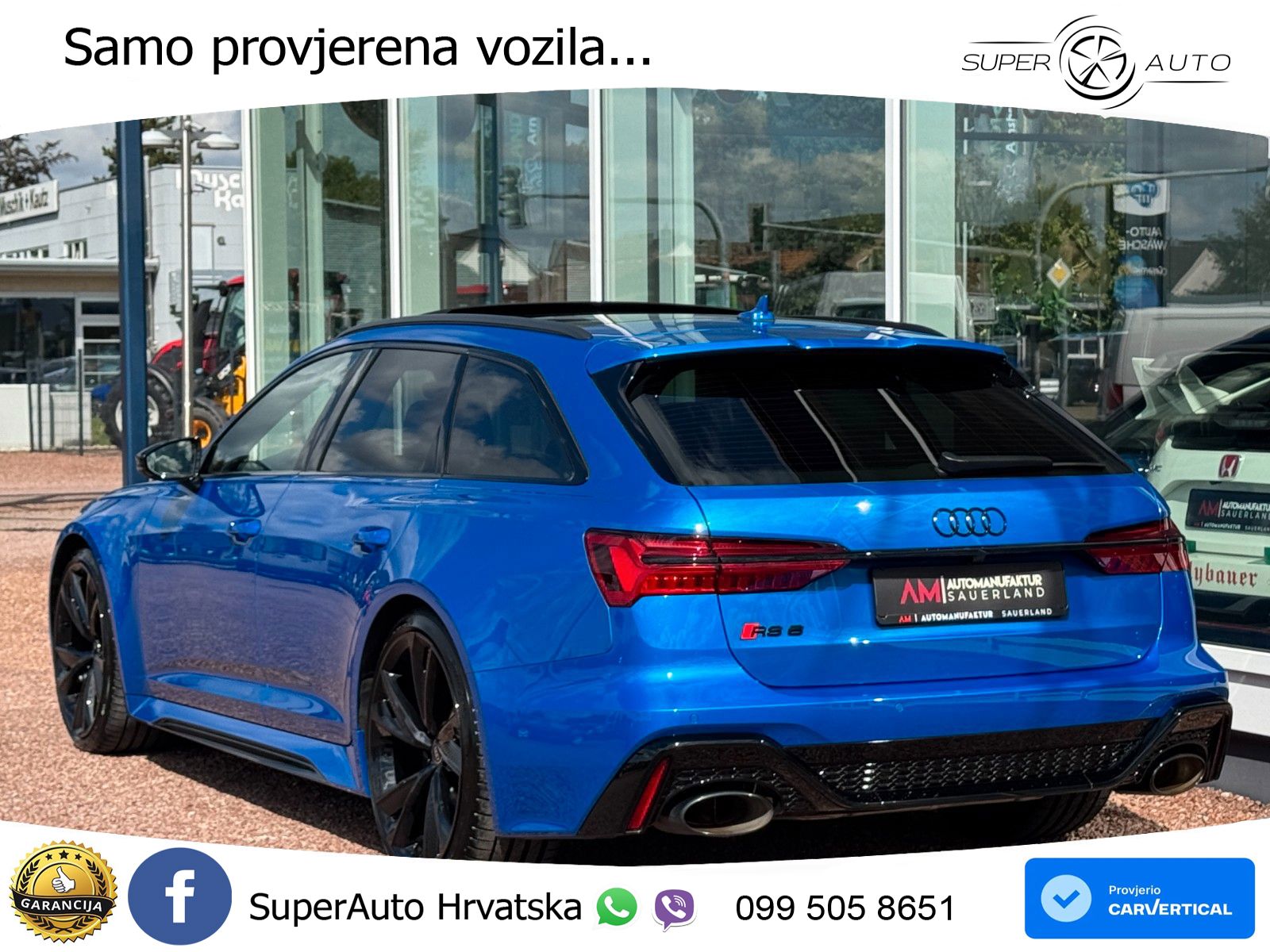 Audi RS6 Avant 4.0 TFSI V8 (600 KS) quattro Tiptronic LED+GR SJED+ACC