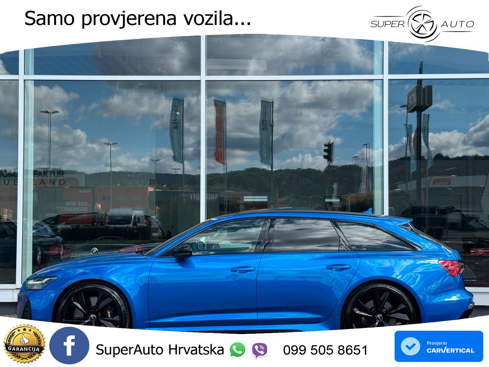 Audi RS6 Avant 4.0 TFSI V8 (600 KS) quattro Tiptronic LED+GR SJED+ACC