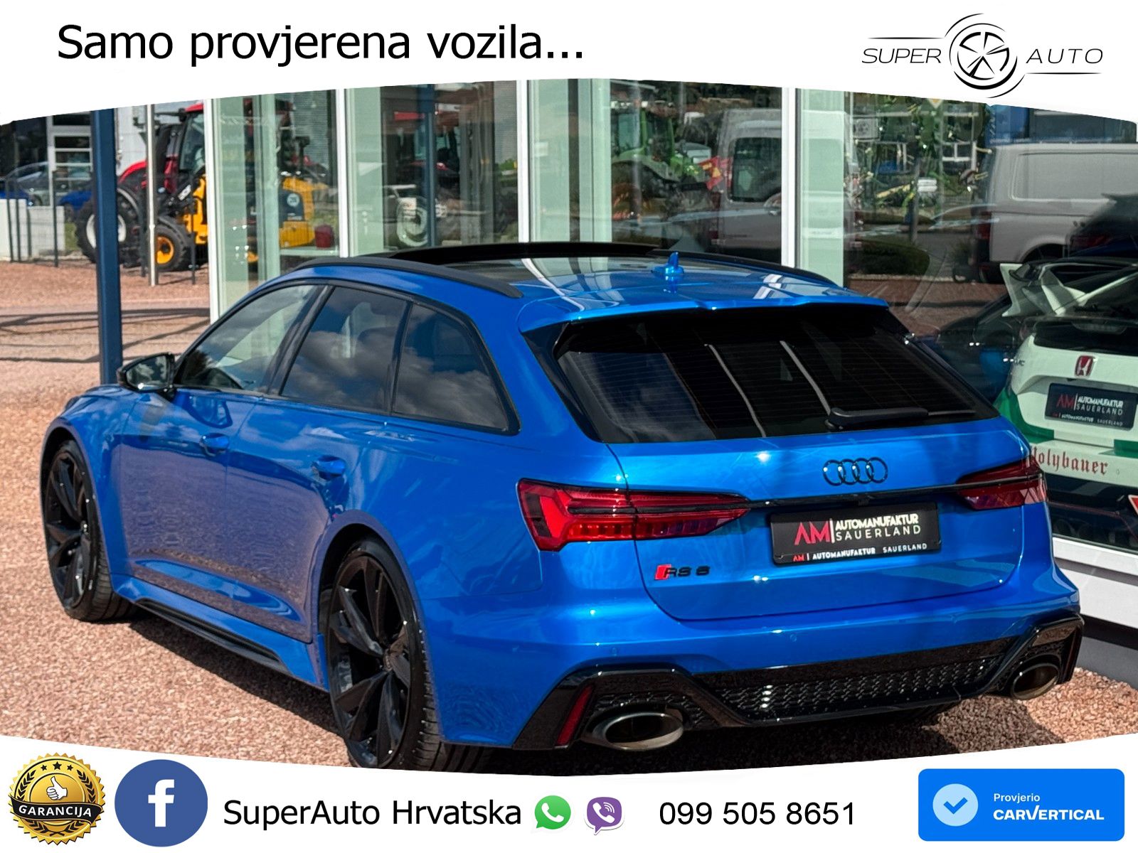 Audi RS6 Avant 4.0 TFSI V8 (600 KS) quattro Tiptronic LED+GR SJED+ACC