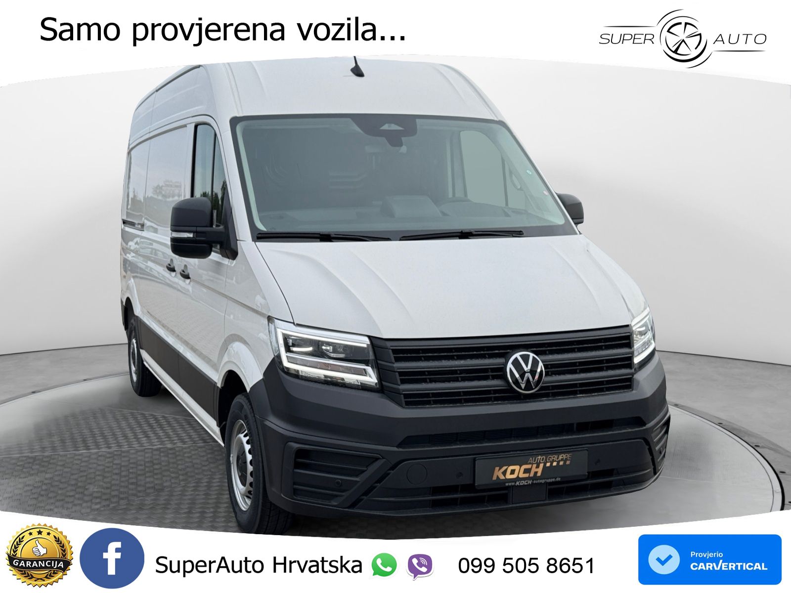 Volkswagen Crafter 35 Kasten 2,0 l 103 kW Frontantr LED, AH 140 KS