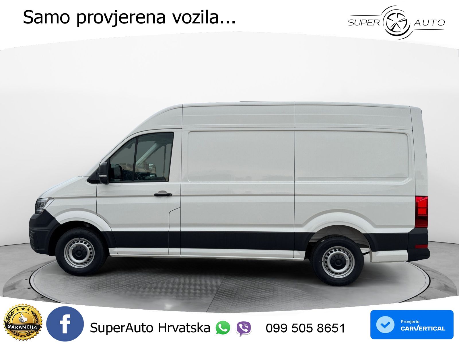 Volkswagen Crafter 35 Kasten 2,0 l 103 kW Frontantr LED, AH 140 KS