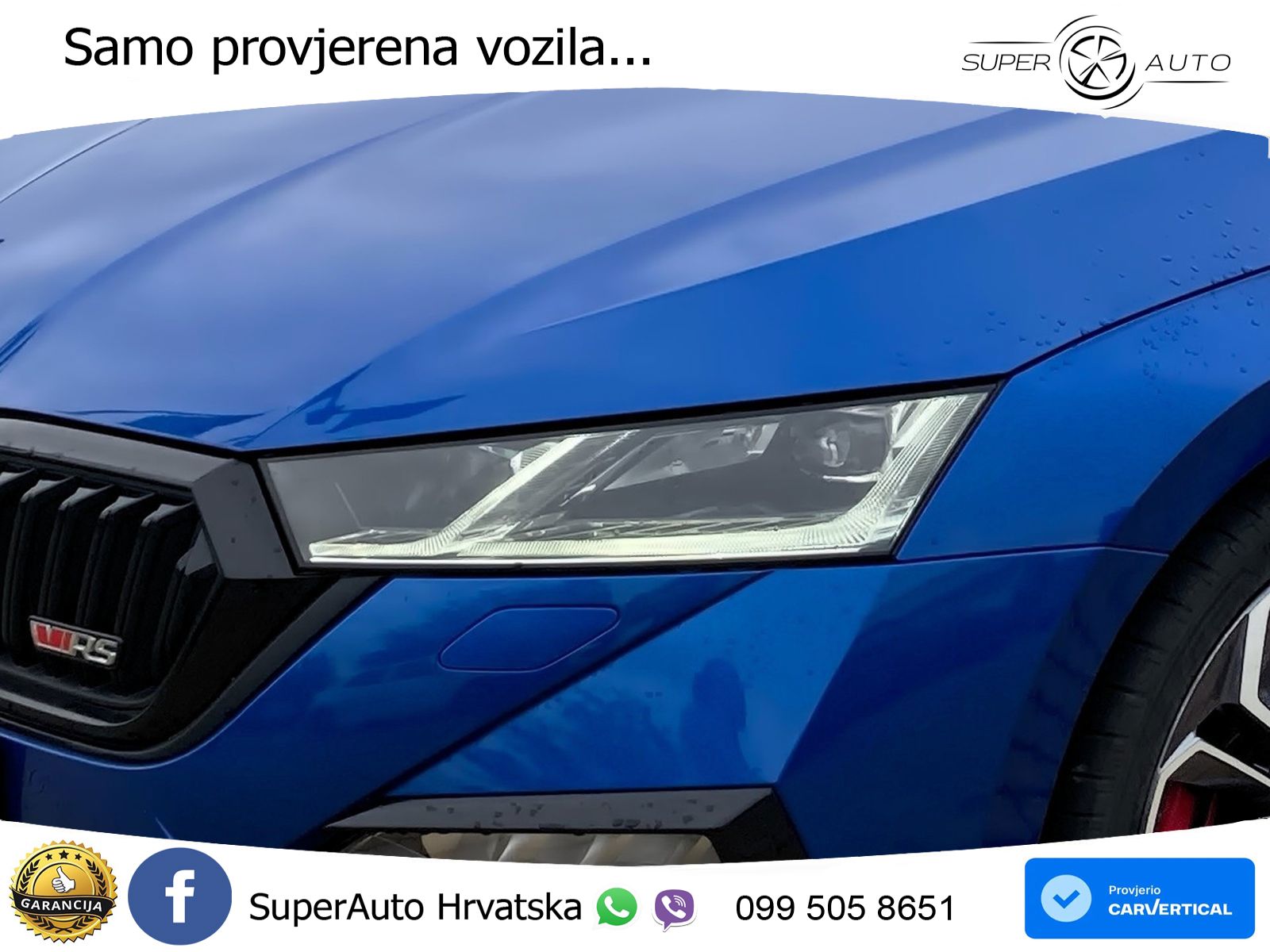 Škoda Octavia Combi RS 2.0 TDI (200 KS) DSG LED+GR SJED+ACC