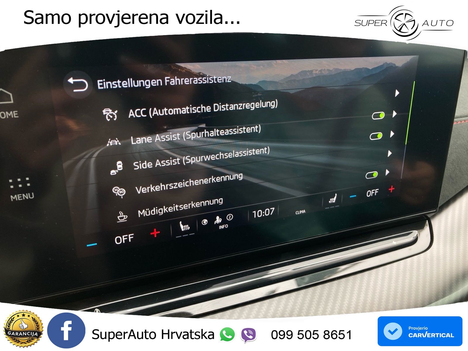 Škoda Octavia Combi RS 2.0 TDI (200 KS) DSG LED+GR SJED+ACC