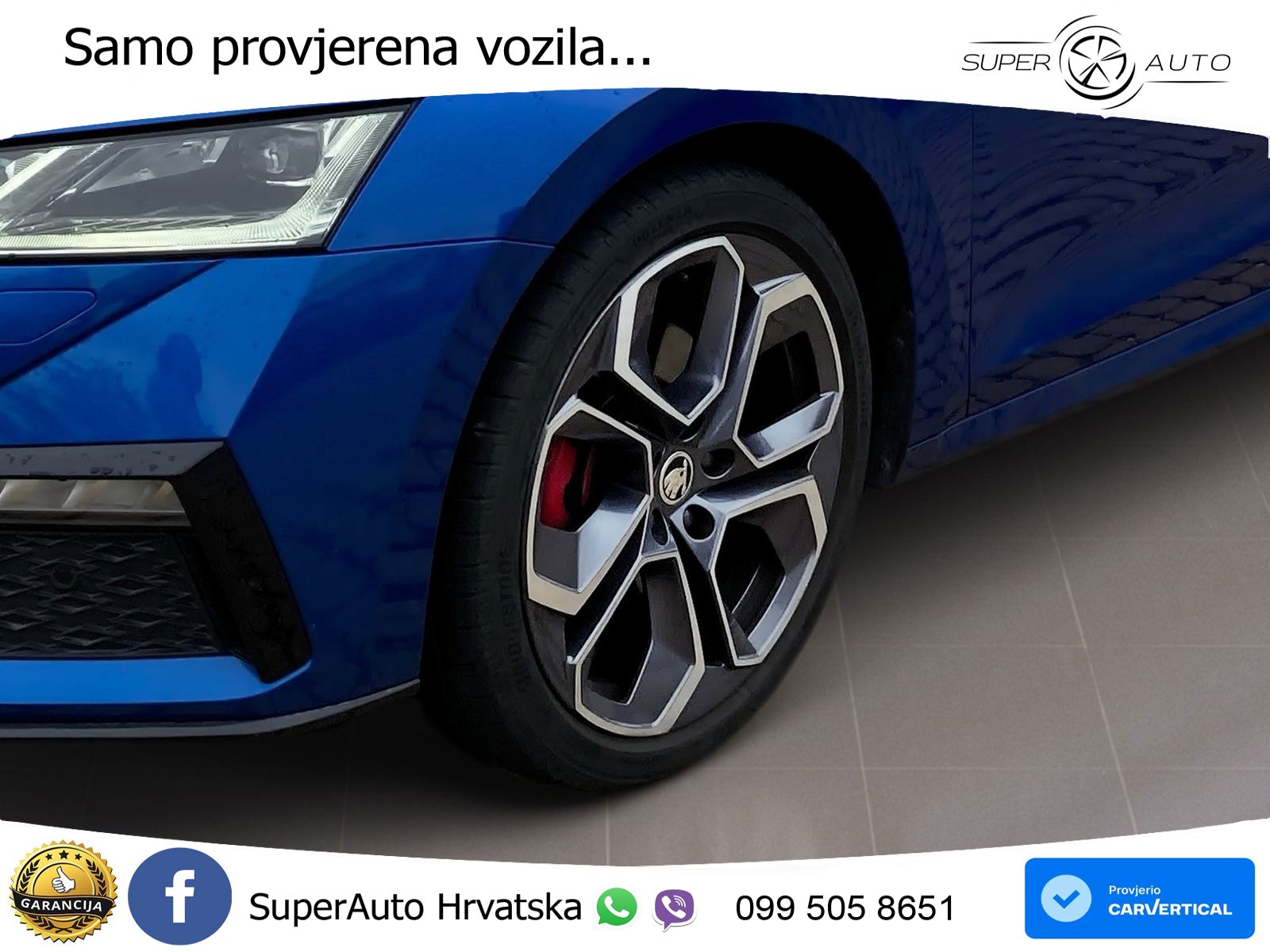 Škoda Octavia Combi RS 2.0 TDI (200 KS) DSG LED+GR SJED+ACC