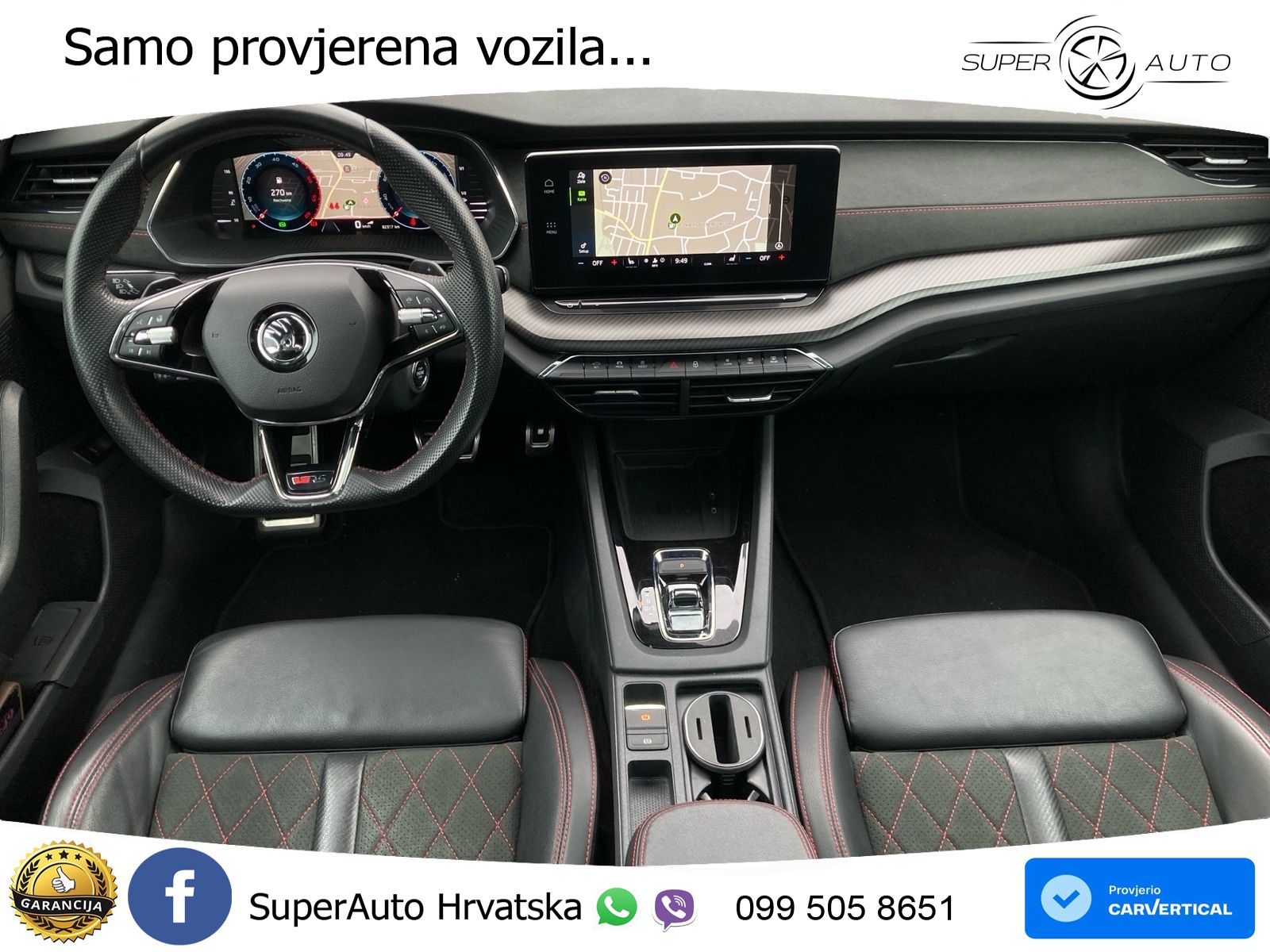 Škoda Octavia Combi RS 2.0 TDI (200 KS) DSG LED+GR SJED+ACC