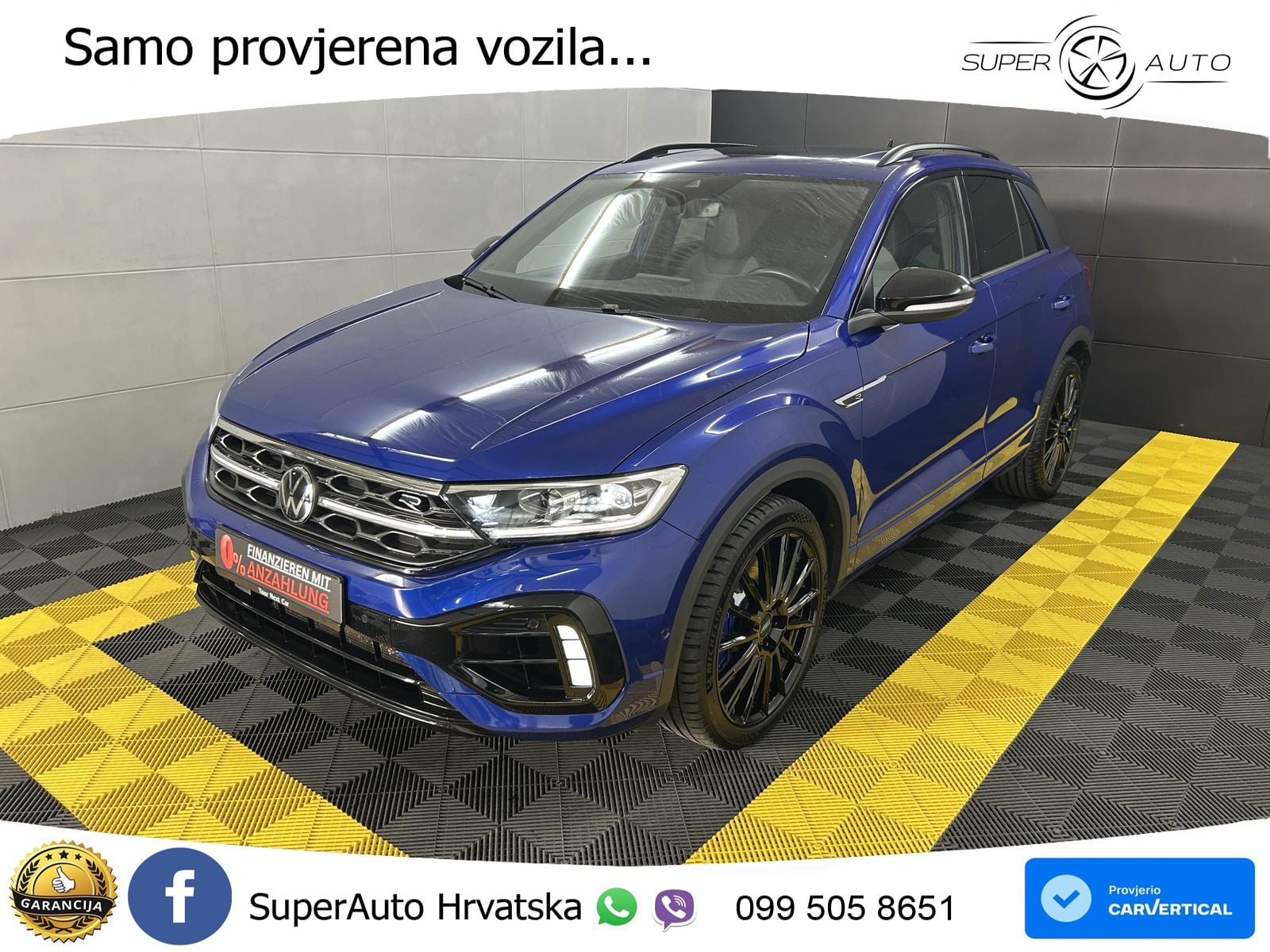 Volkswagen T-Roc R 2.0 TSI (300 KS) OPF 4M DSG MATRIX+GR SJED+KAM