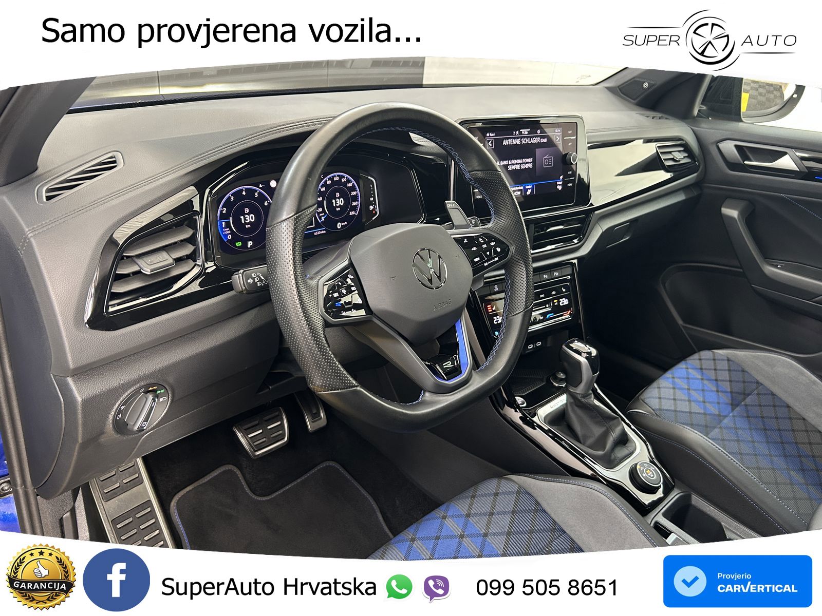 Volkswagen T-Roc R 2.0 TSI (300 KS) OPF 4M DSG MATRIX+GR SJED+KAM