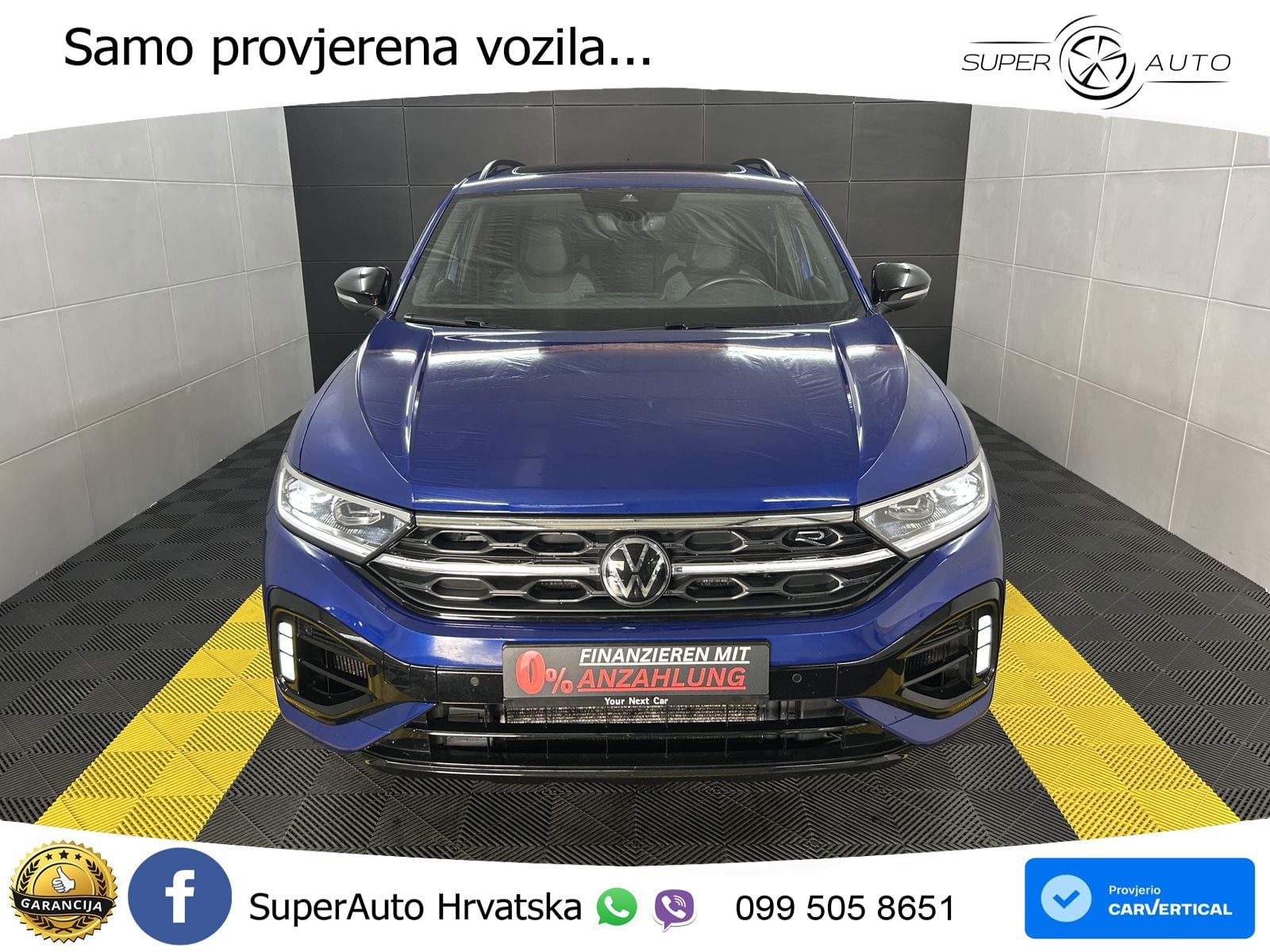 Volkswagen T-Roc R 2.0 TSI (300 KS) OPF 4M DSG MATRIX+GR SJED+KAM