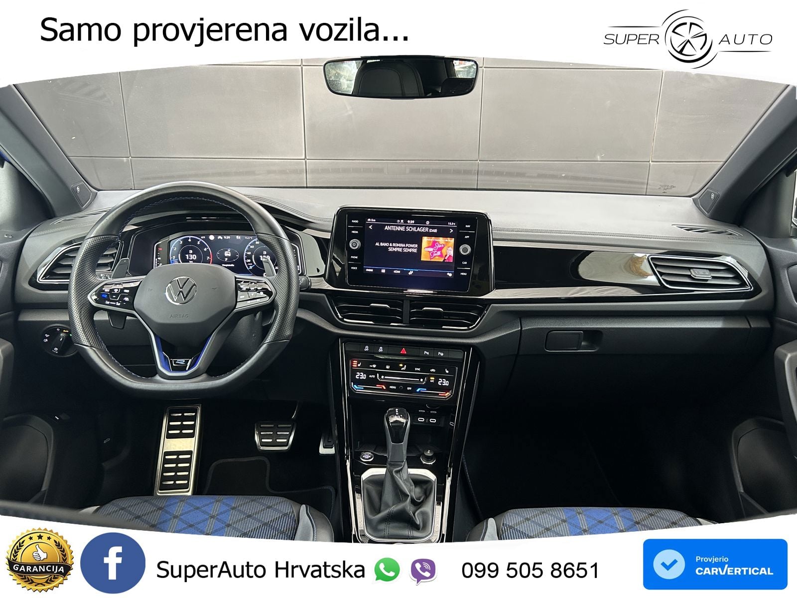 Volkswagen T-Roc R 2.0 TSI (300 KS) OPF 4M DSG MATRIX+GR SJED+KAM