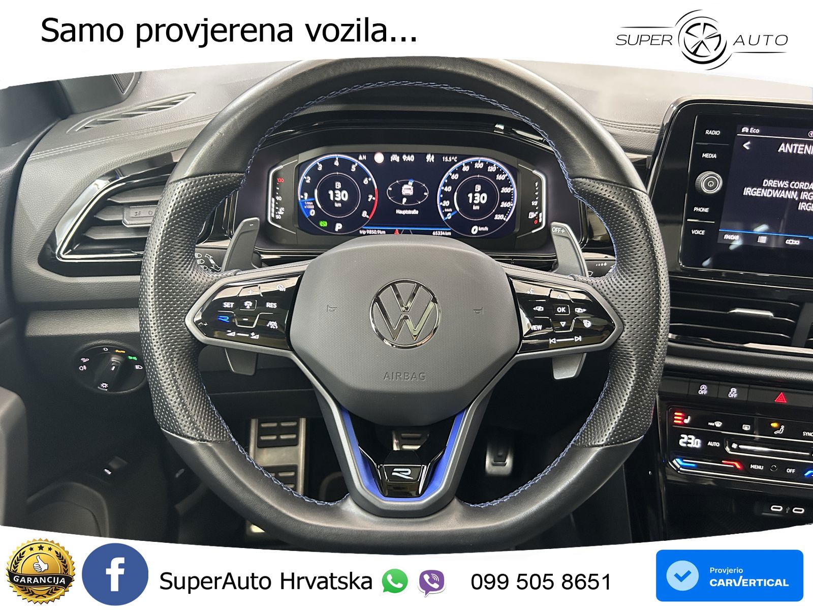 Volkswagen T-Roc R 2.0 TSI (300 KS) OPF 4M DSG MATRIX+GR SJED+KAM
