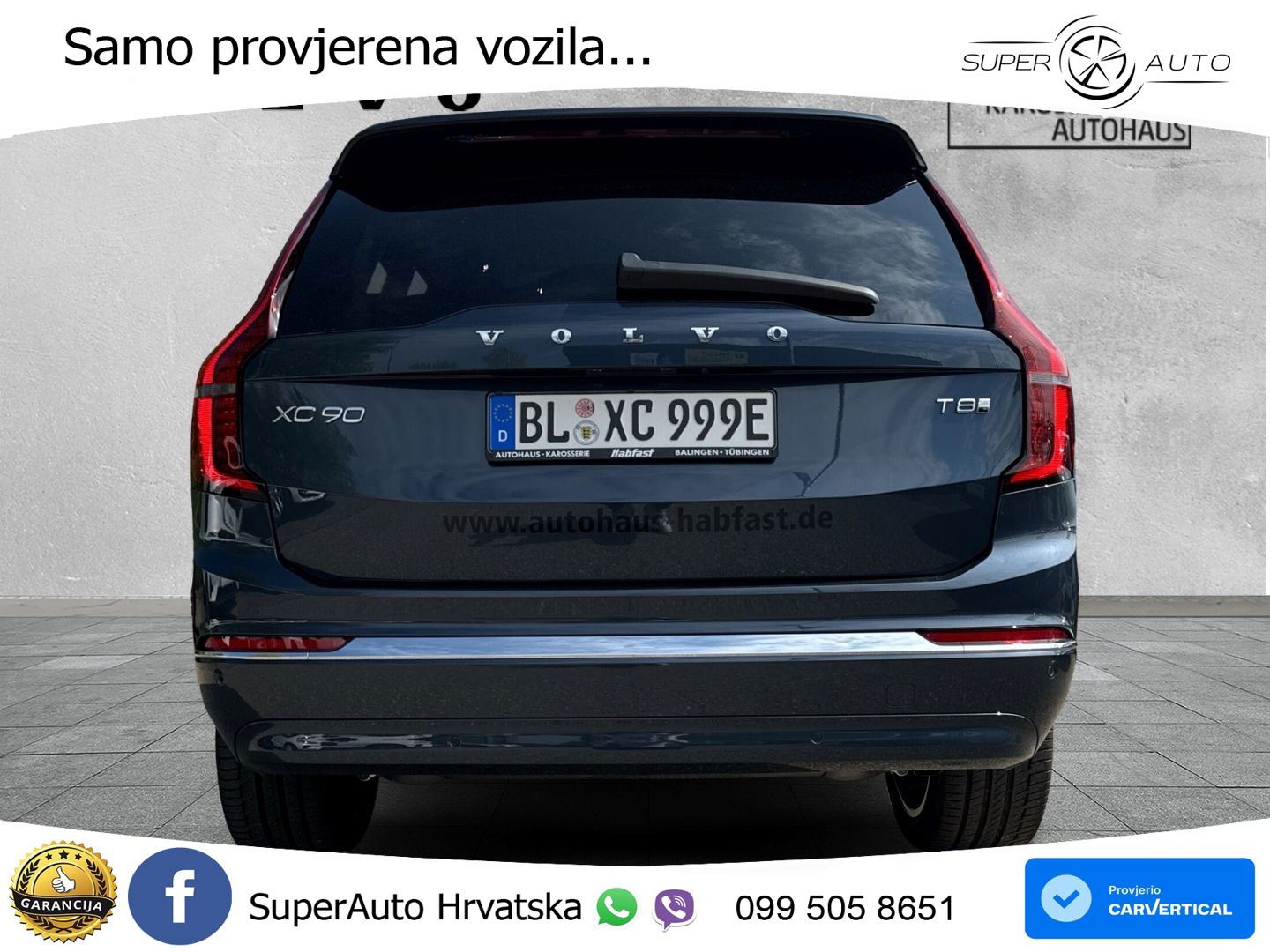 Volvo XC90 2.0 T8 AWD Automatic ACC+HEAD+4xGR SJED+360+PANO