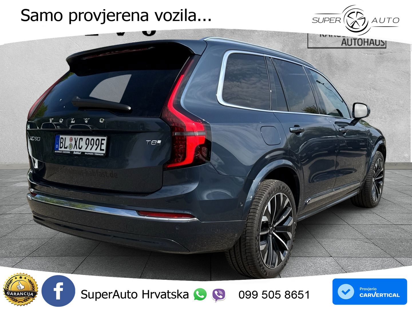 Volvo XC90 2.0 T8 AWD Automatic ACC+HEAD+4xGR SJED+360+PANO