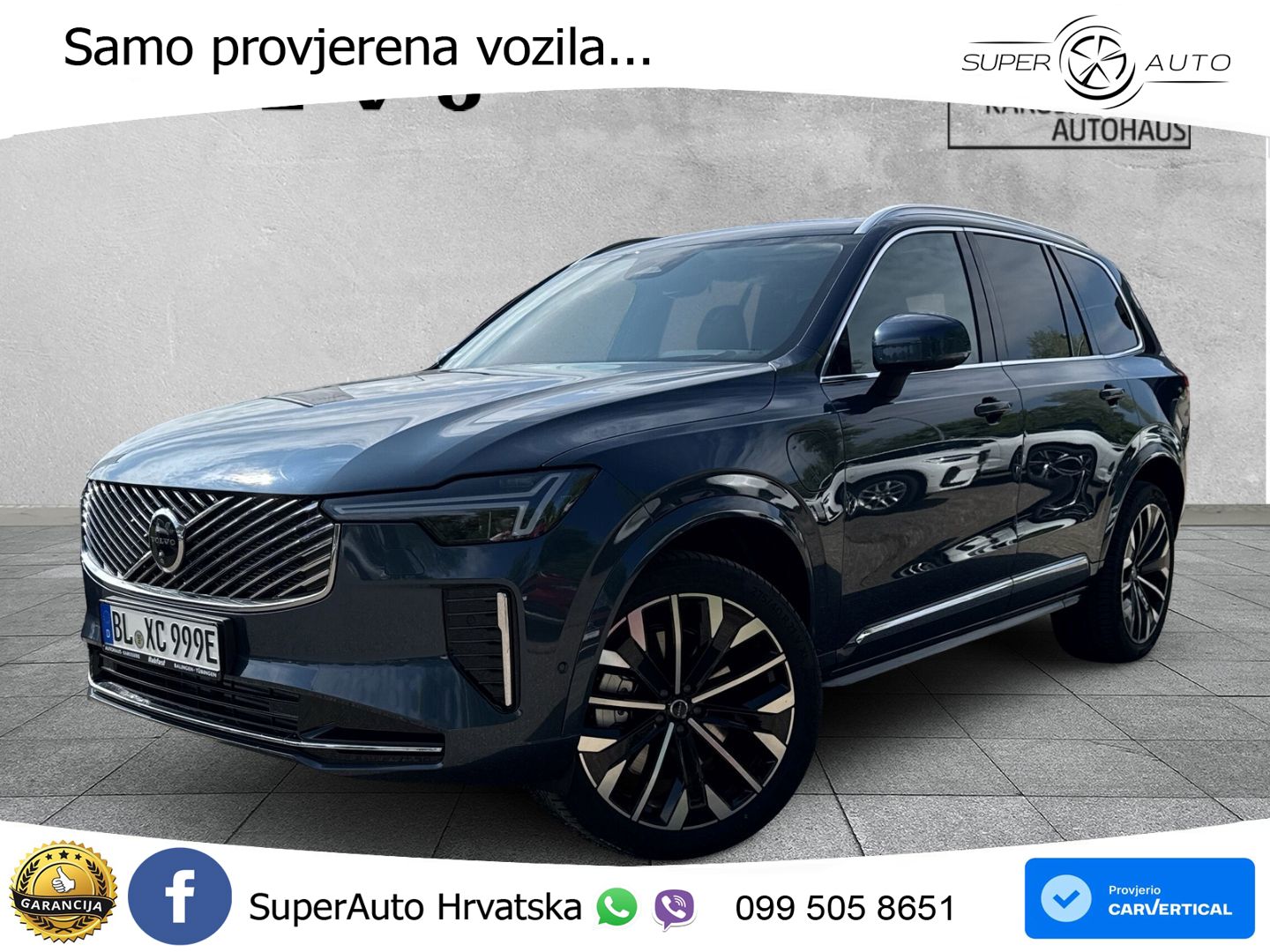 Volvo XC90 2.0 T8 AWD Automatic ACC+HEAD+4xGR SJED+360+PANO