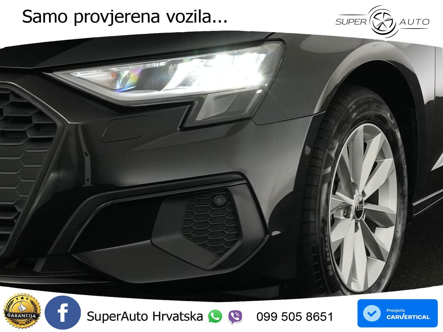 Audi A3 35 TFSI (150 KS) S tronic LED+GR SJED+ACC