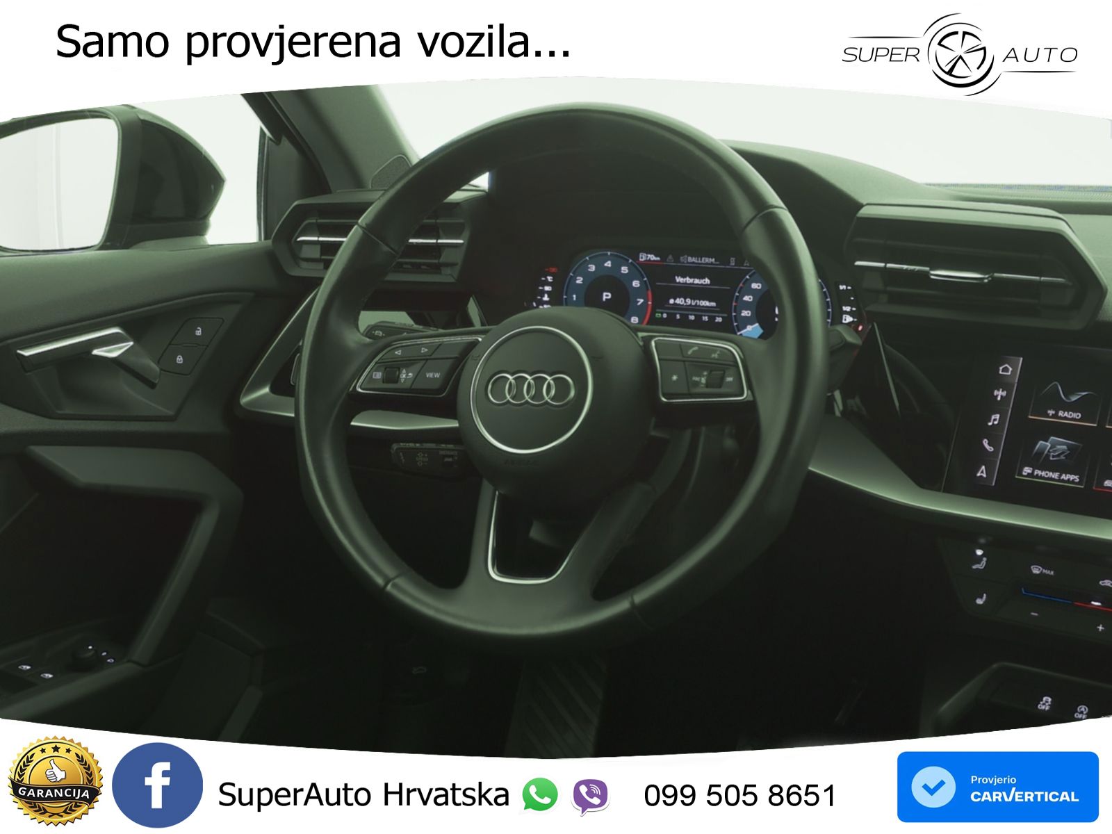 Audi A3 35 TFSI (150 KS) S tronic LED+GR SJED+ACC