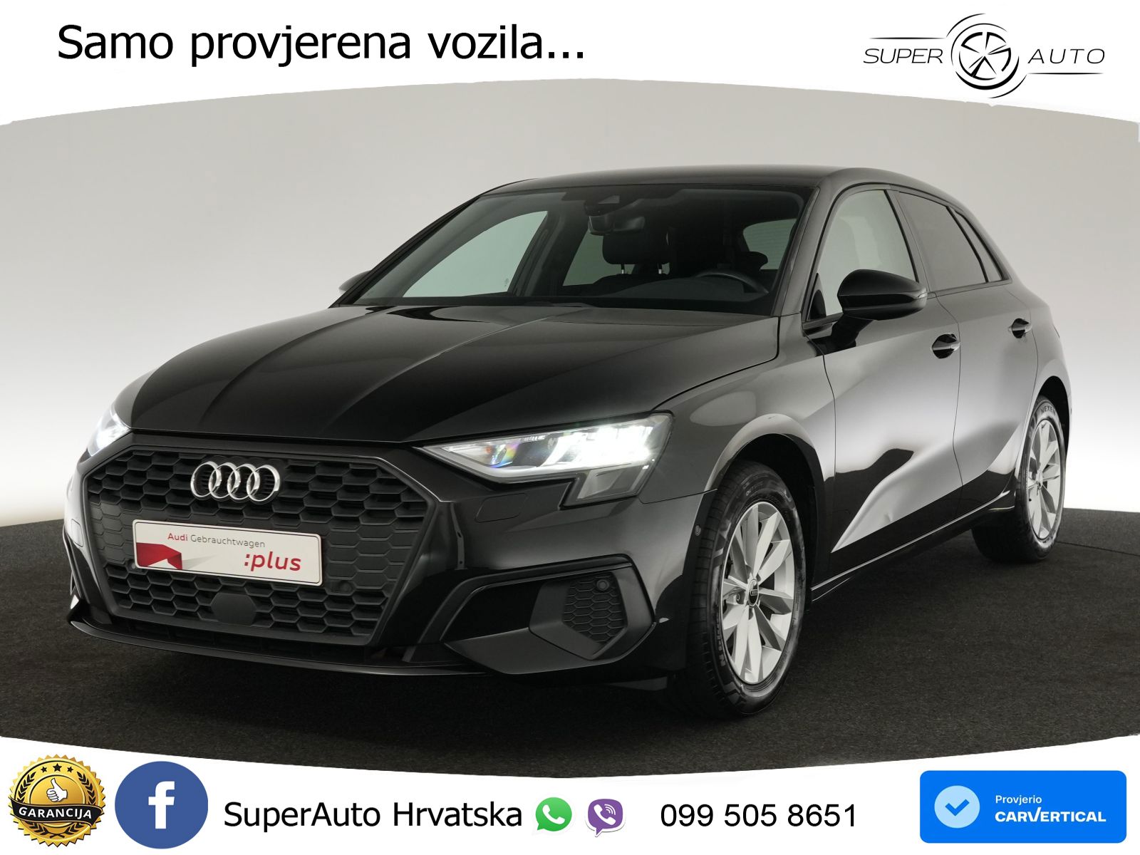 Audi A3 35 TFSI (150 KS) S tronic LED+GR SJED+ACC