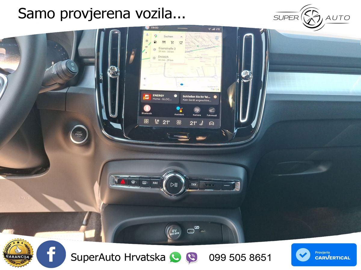 Volvo XC40 2.0 B3 163 KS Automatic ACC+GR SJED+360+PANO
