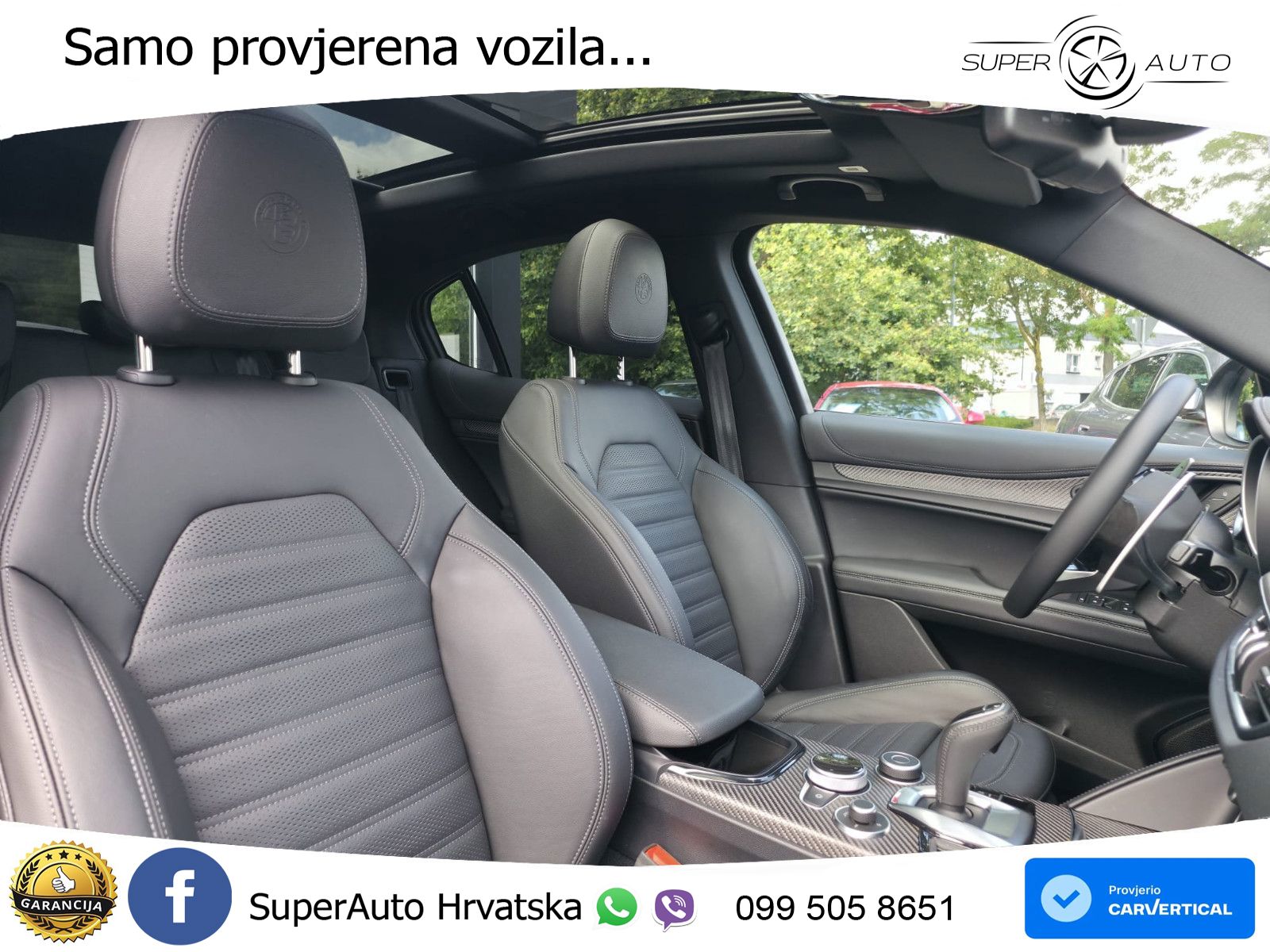 Alfa Romeo Stelvio Quadrifoglio 2.9 V6 Bi-Turbo (520 KS) Q4 Automatic LED+GR SJED+ACC