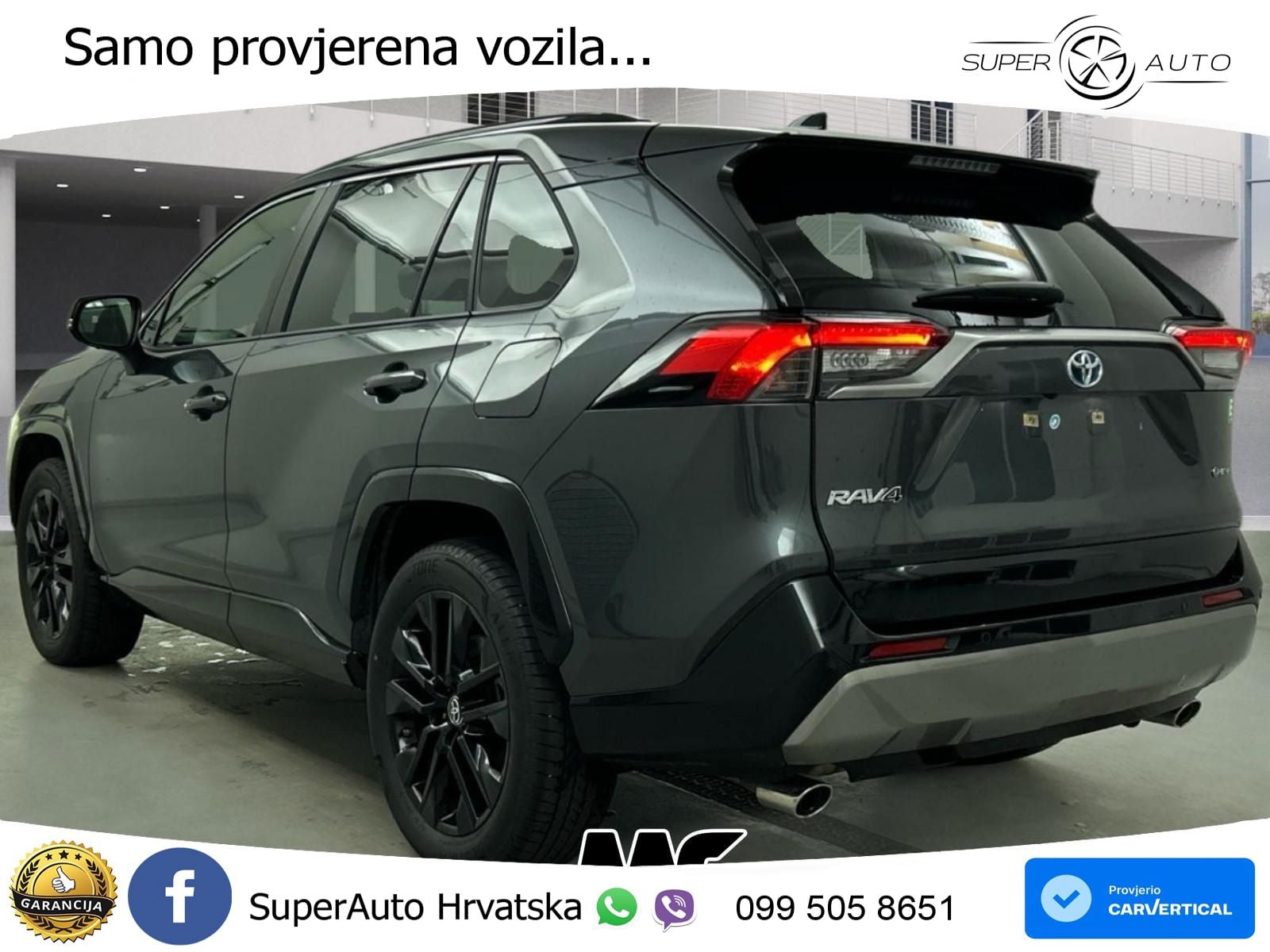Toyota RAV4 2.5 (218 KS) Hybrid eCVT Style LED+GR SJED+ACC
