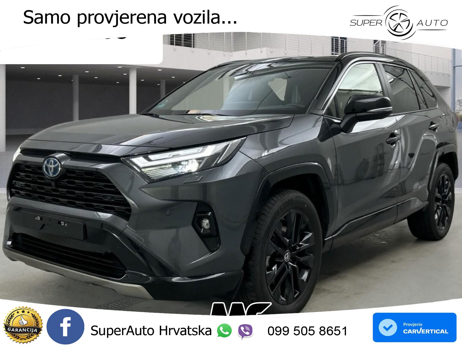 Toyota RAV4 2.5 (218 KS) Hybrid eCVT Style LED+GR SJED+ACC