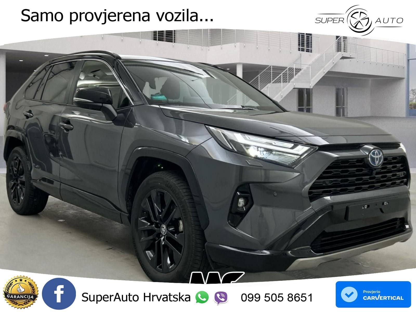 Toyota RAV4 2.5 (218 KS) Hybrid eCVT Style LED+GR SJED+ACC