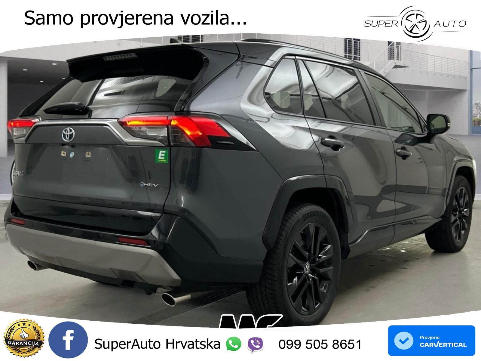 Toyota RAV4 2.5 (218 KS) Hybrid eCVT Style LED+GR SJED+ACC