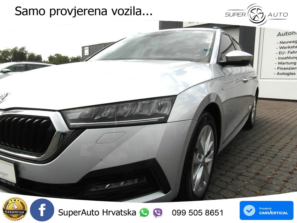 Škoda Octavia Combi 2.0 TDI (150 KS) DSG MATRIX+GR SJED+KAM